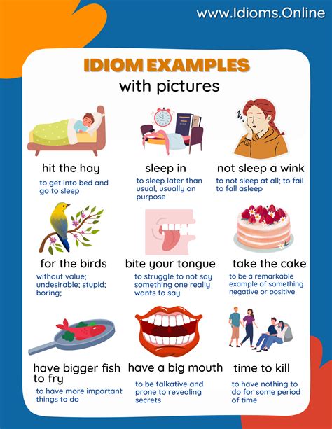 idioms explanation and examples