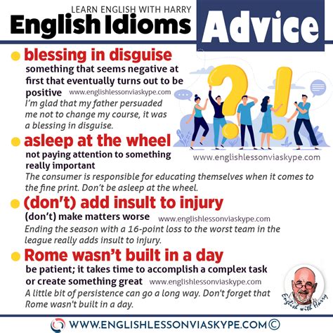 idioms for advice