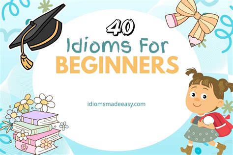 idioms for beginners