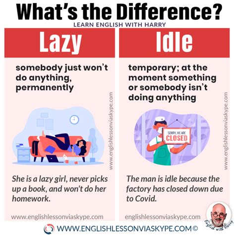 Idle Lazy Difference