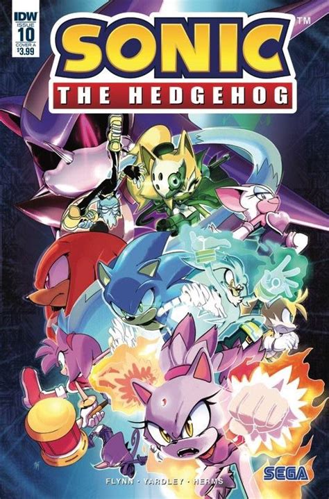 idw sonic the hedgehog comic series