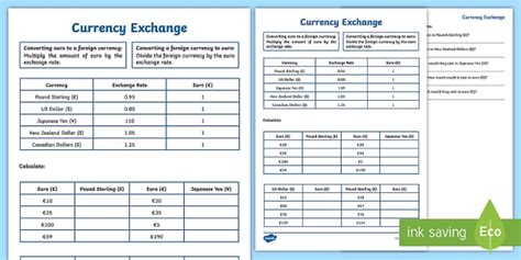 ie currency conversion