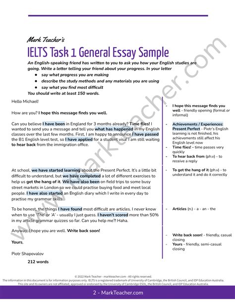 ielts academic exam sample