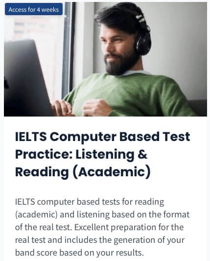 ielts computer based practice test free