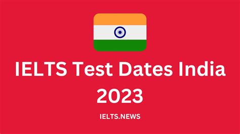 ielts exam in india 2023