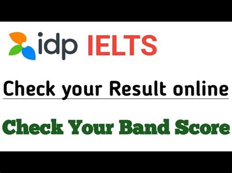 ielts idp result check