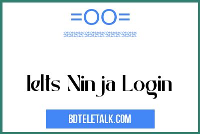 ielts ninja student login