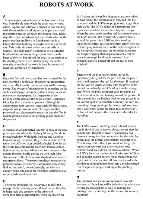 ielts reading mock test free pdf
