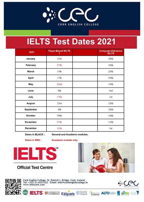 ielts registration and test dates