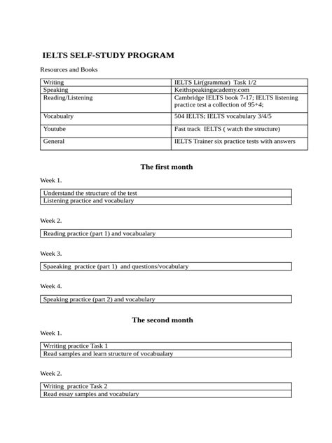 ielts self study guide