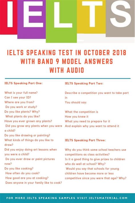 ielts speaking practice with answers