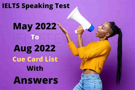 ielts speaking test 2022