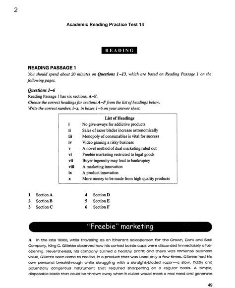 ielts test 14 pdf