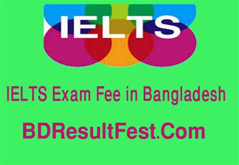 ielts test fee in bangladesh