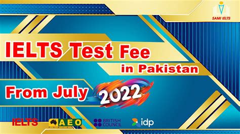 ielts test fee in pakistan 2022