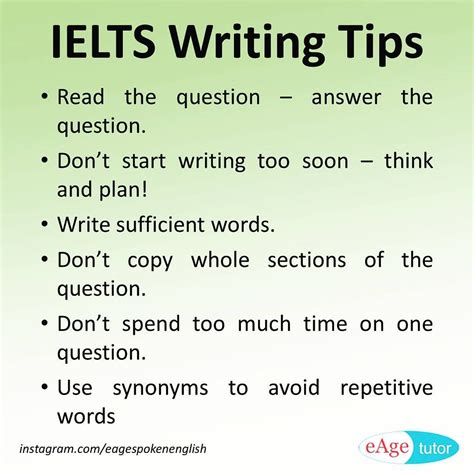 ielts writing tips and tricks