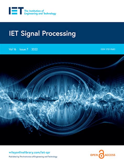 Iet Signal Processing Impact Factor