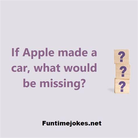 if apple made a car what would be missing