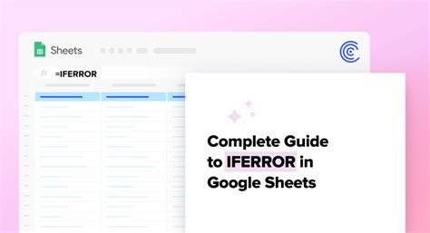 if error google spreadsheet