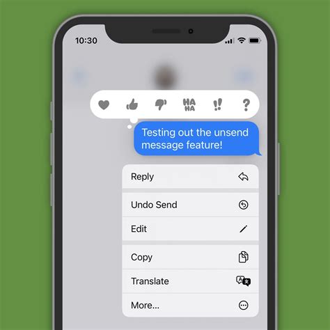 if i delete a message on imessage will it unsend