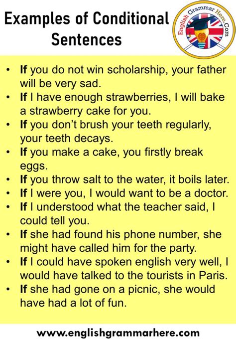 if sentence examples for class 1