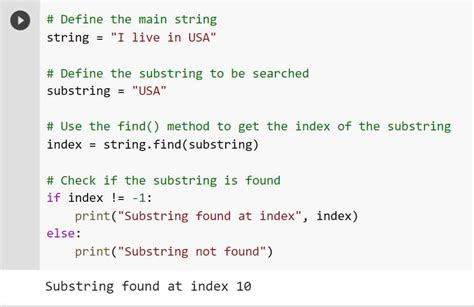 if string has substring python