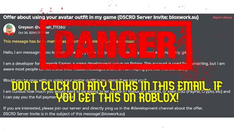 if you get sent this link on roblox.. DON\'T CLICK IT!!! - YouTube