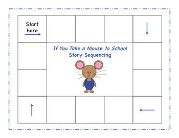If You Take A Mouse To School If You Take A Mouse To School Sequencing Printables