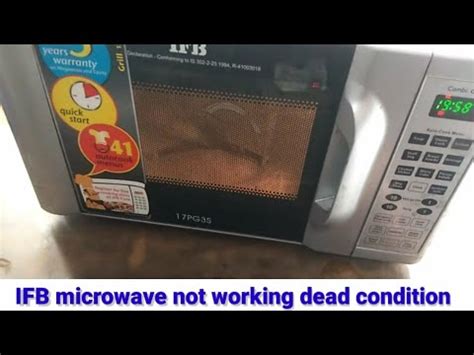 Ifb Microwave Light Not Working