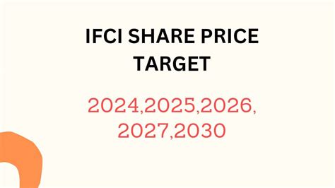 ifci share price target 2025