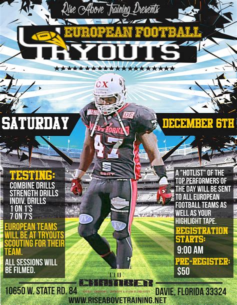 ifl football tryouts tips and advice