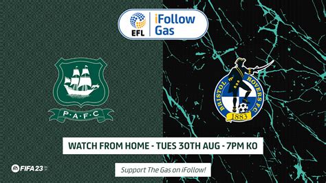 ifollow plymouth argyle live match