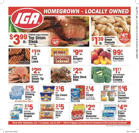 iga cheraw sc weekly ad