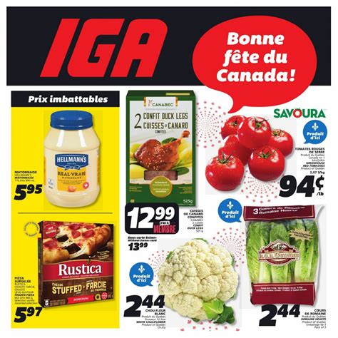 iga circulaire du dimanche