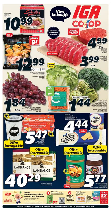 iga coop bouctouche nb flyer march 2/8/2023