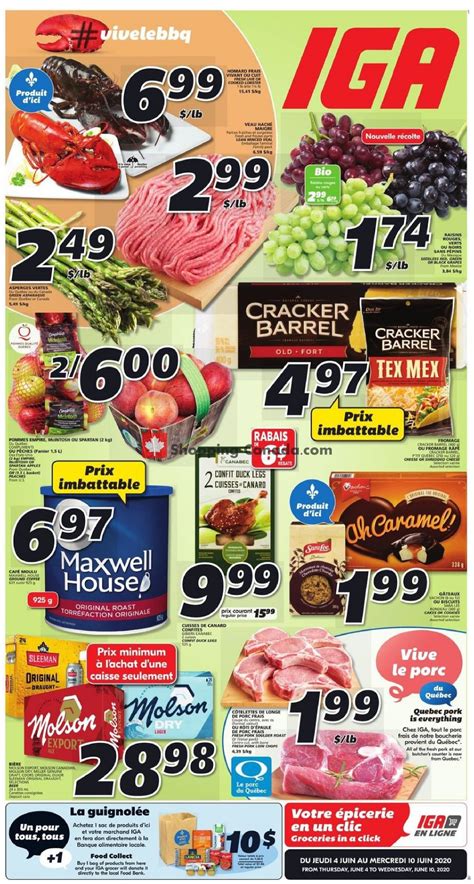 iga flyer montreal grocery