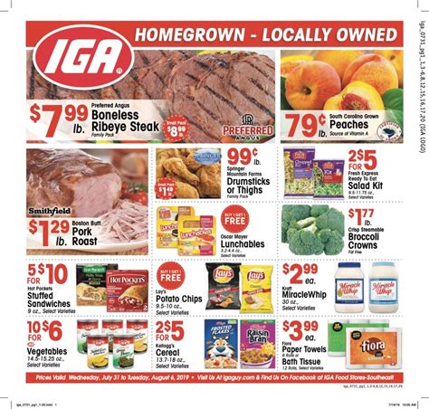 iga grocery store weekly flyer bc