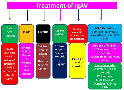 iga vasculitis treatment guidelines