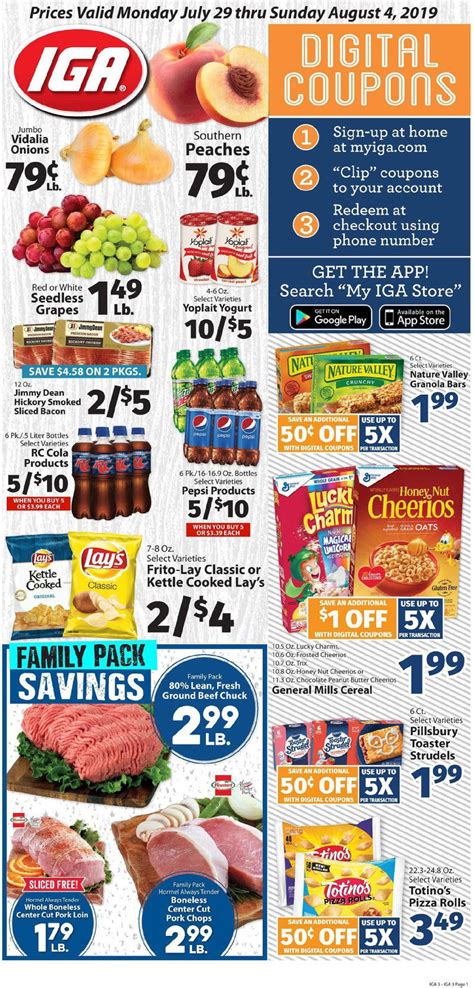 iga weekly ad quinby sc