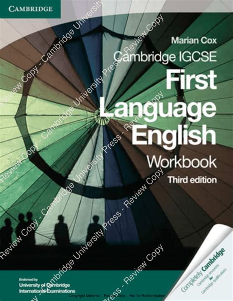 igcse first language english workbook answers