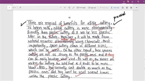 igcse summary sample