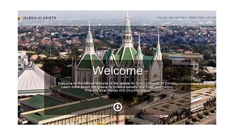 The Iglesia ni Cristo: Iglesia ni Cristo official website