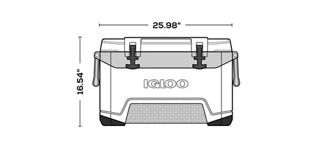 Igloo Bmx Cooler Dimensions