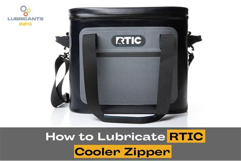 Igloo Cooler Zipper Lube