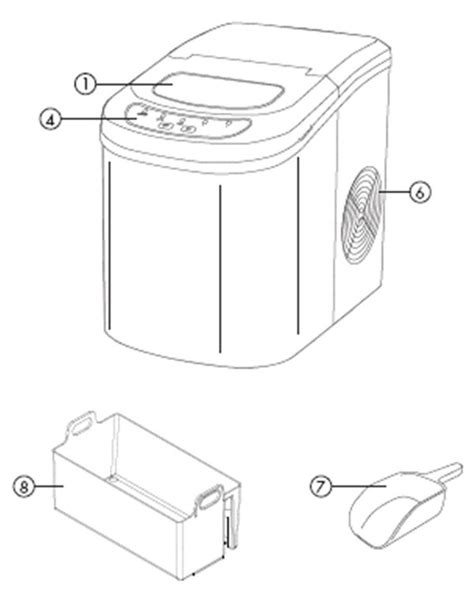 Igloo Countertop Ice Maker Directions