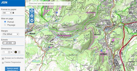 Carte de poche IGN 1/50000 Massif et tour du MontBlanc Editions