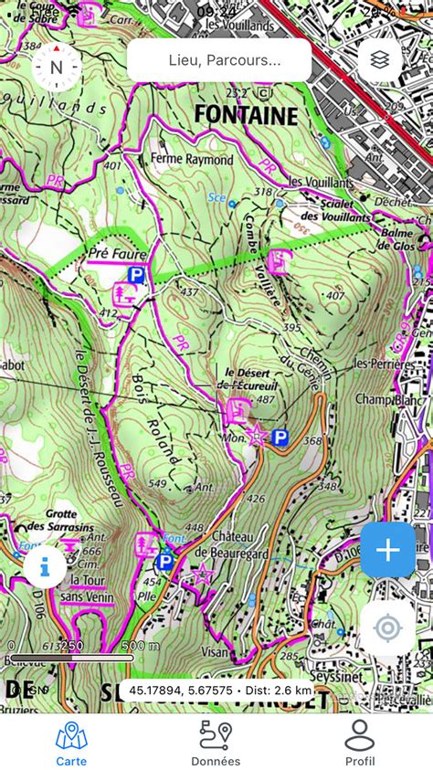 Faire sa trace VTT avec IGN Rando Tontons Dérailleurs over the Net
