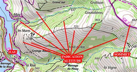 carte ign relief Les cartes IGN pour randonnée