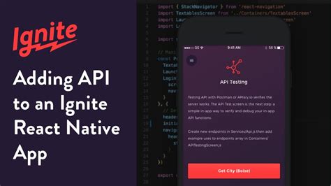 Ignite React Native Tutorial