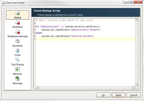 Ignition Call Project Script